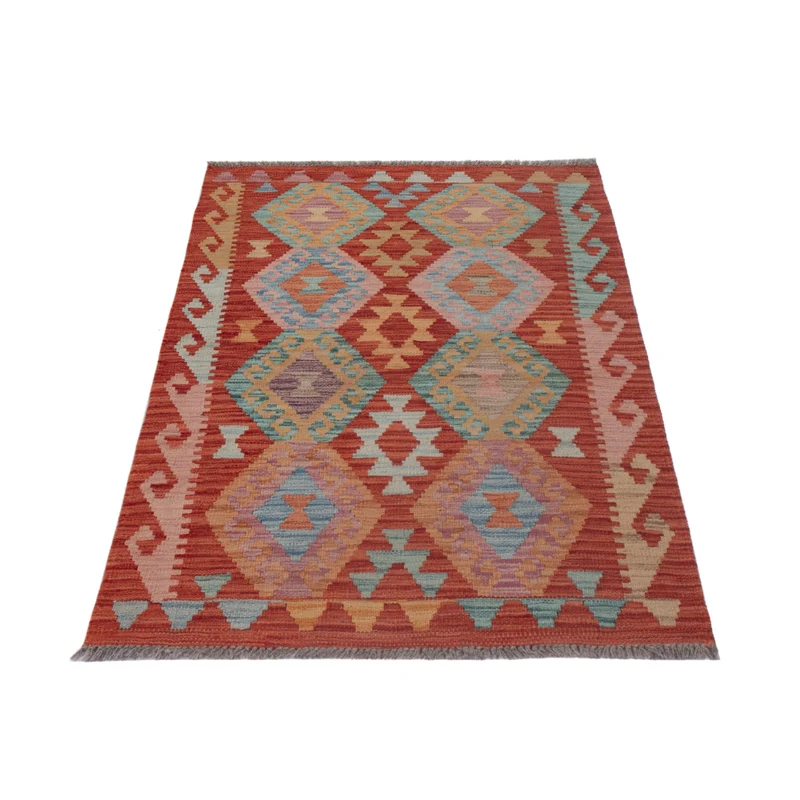 Kelim Maimene Teppich 82x129cm - mehrfarbig