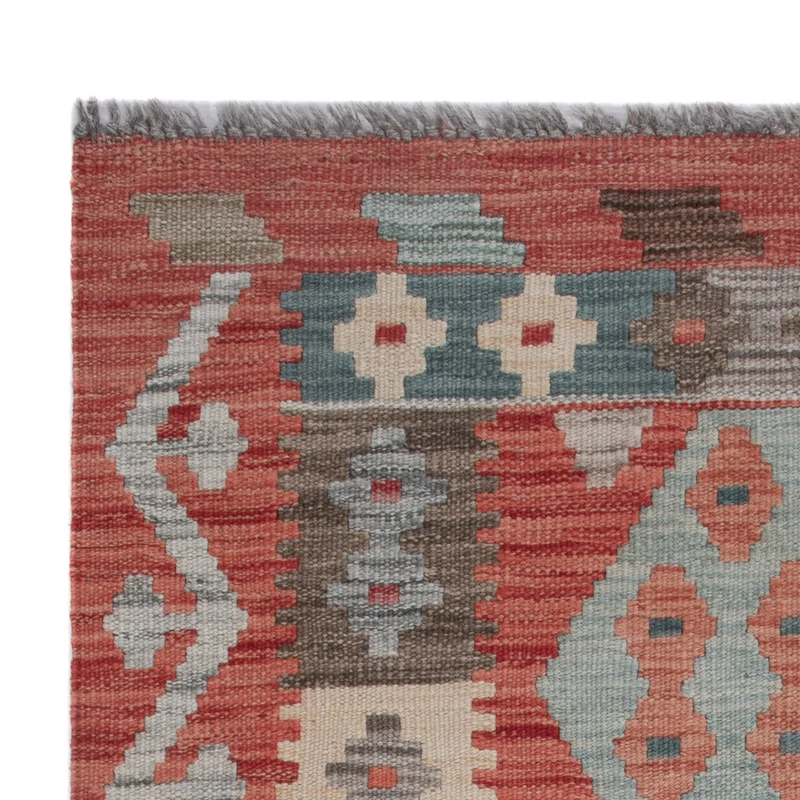 Kelim Maimene Teppich 82x123cm - mehrfarbig