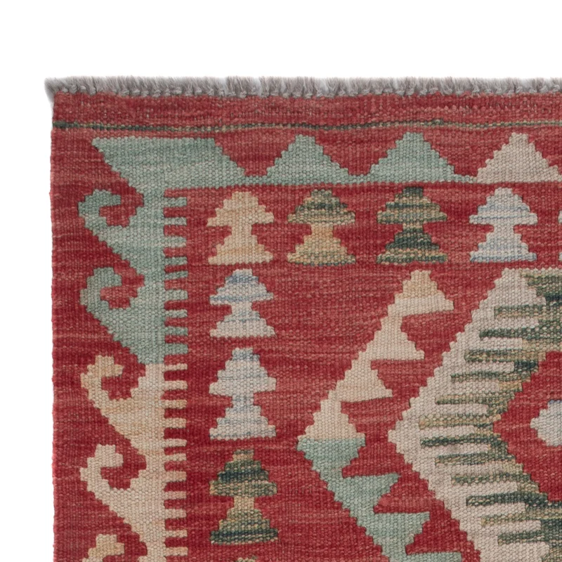 Kelim Maimene Teppich 77x131cm - mehrfarbig