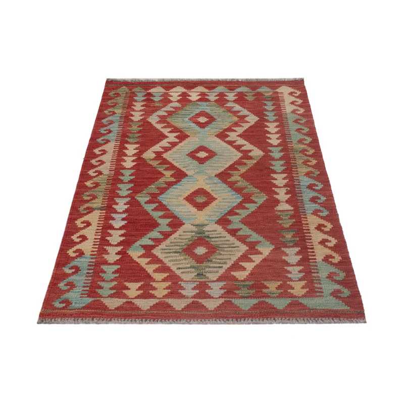 Kelim Maimene Teppich 77x131cm - mehrfarbig