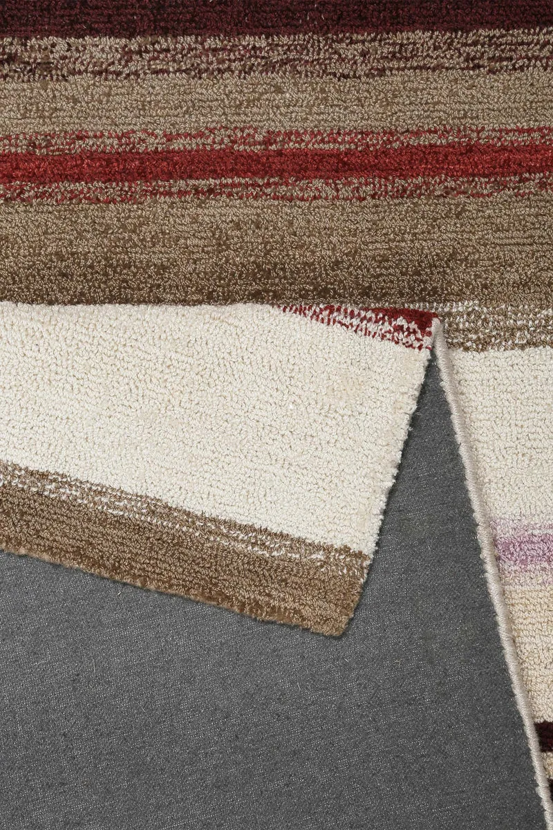 Kurzflorteppich Beige Multi "Petrol" WECONhome