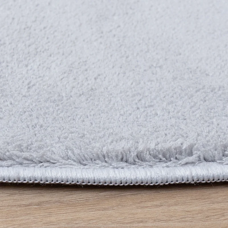 Waschbarer Teppich Rund - Vivid Grau