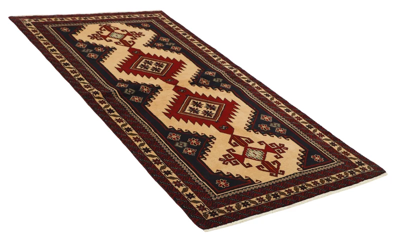 MY-RUG Teppich "Belutsch" Gul-Muster, Handgeknüpft