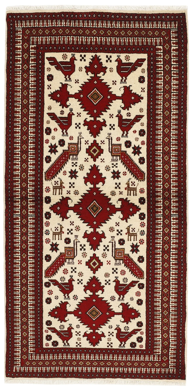 MY-RUG Teppich "Belutsch" Gul-Muster, Handgeknüpft
