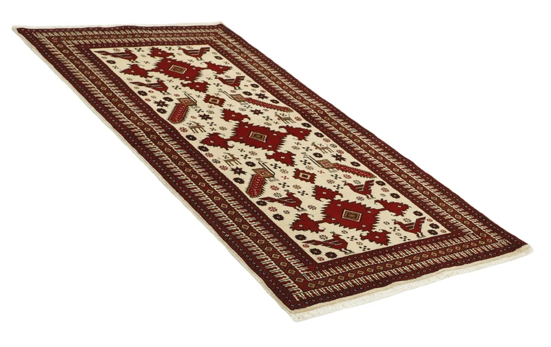 MY-RUG Teppich "Belutsch" Gul-Muster, Handgeknüpft