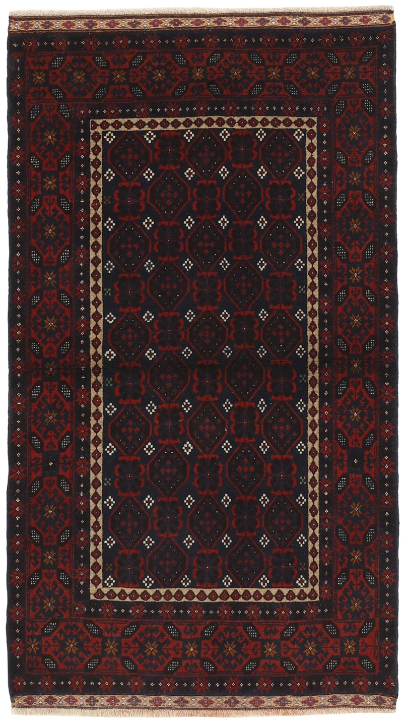 MY-RUG Teppich "Belutsch" Gul-Muster, Handgeknüpft