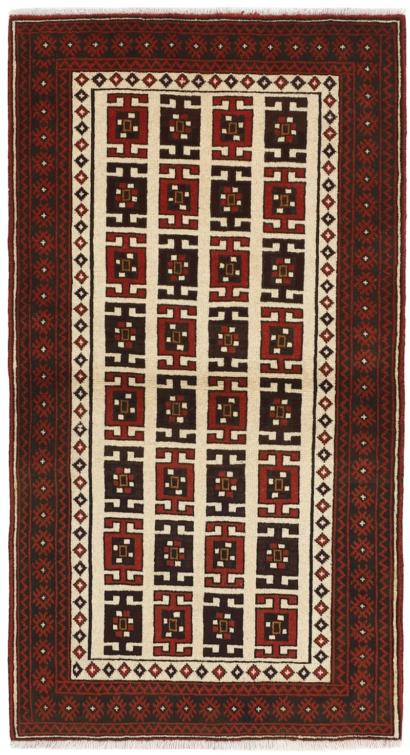 MY-RUG Teppich "Belutsch" Gul-Muster, Handgeknüpft