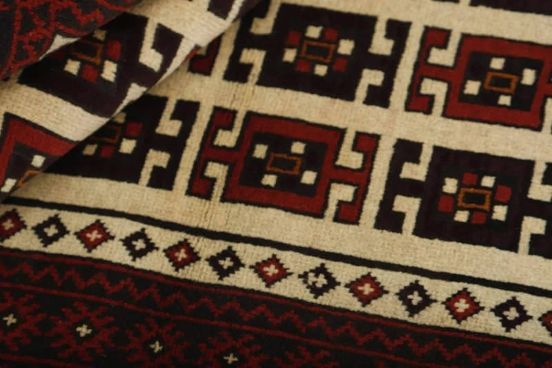 MY-RUG Teppich "Belutsch" Gul-Muster, Handgeknüpft