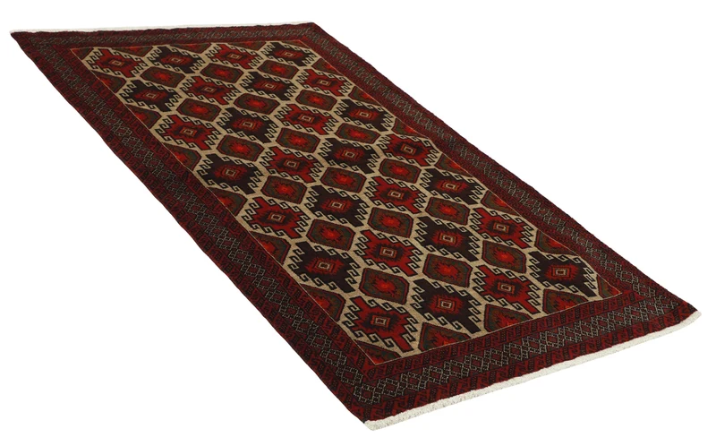MY-RUG Teppich "Belutsch" Gul-Muster, Handgeknüpft