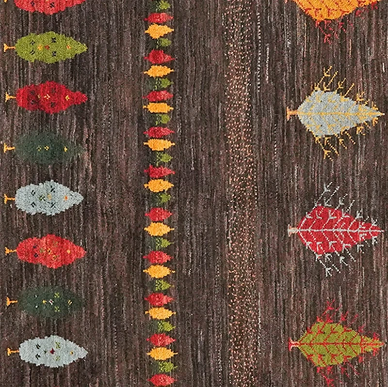 Gabbeh Sonnat · Handgeknüpft – Braun, 204x155 cm