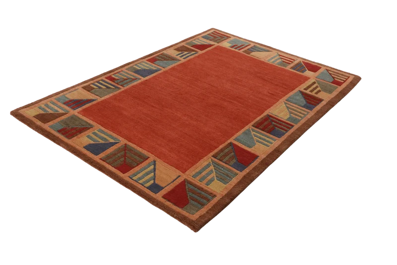 Nepal · Handgeknüpft – Rot, 182x122 cm