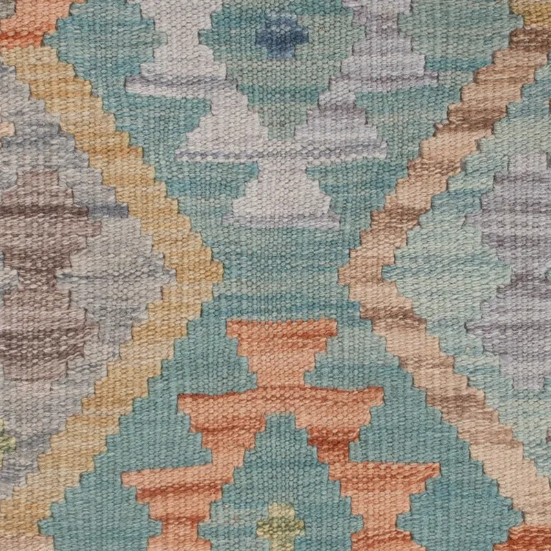 Kelim Maimene Teppich 80x126cm - mehrfarbig