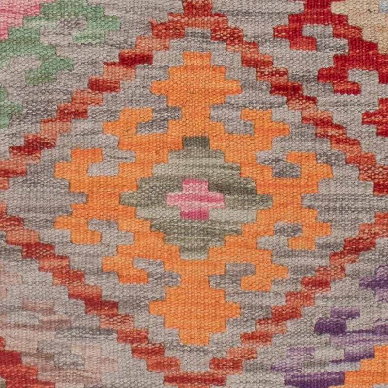 Kelim Maimene Teppich 83x130cm - mehrfarbig