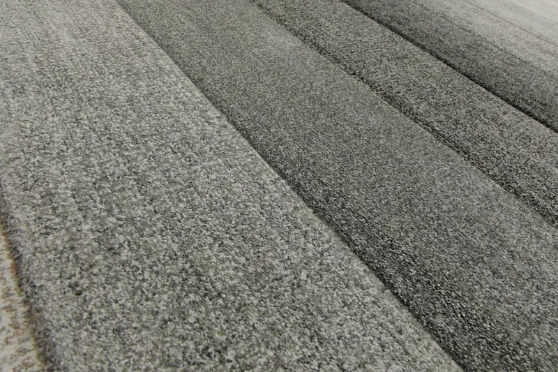 160x230 Teppich Wohnzimmer Anthrazit zu Grau