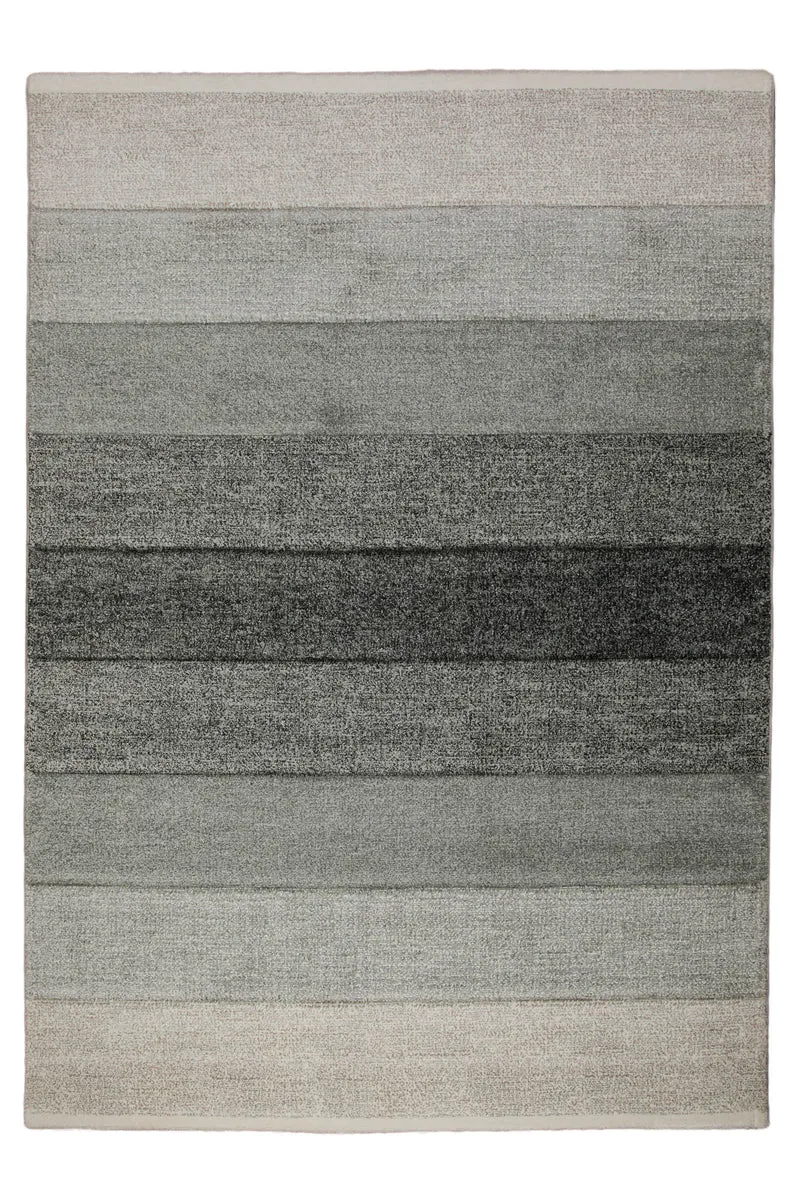 160x230 Teppich Wohnzimmer Anthrazit zu Grau