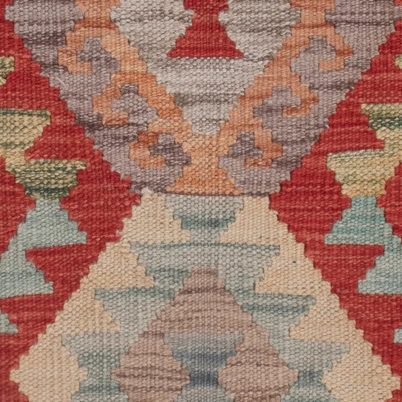 Kelim Maimene Teppich 74x128cm - mehrfarbig