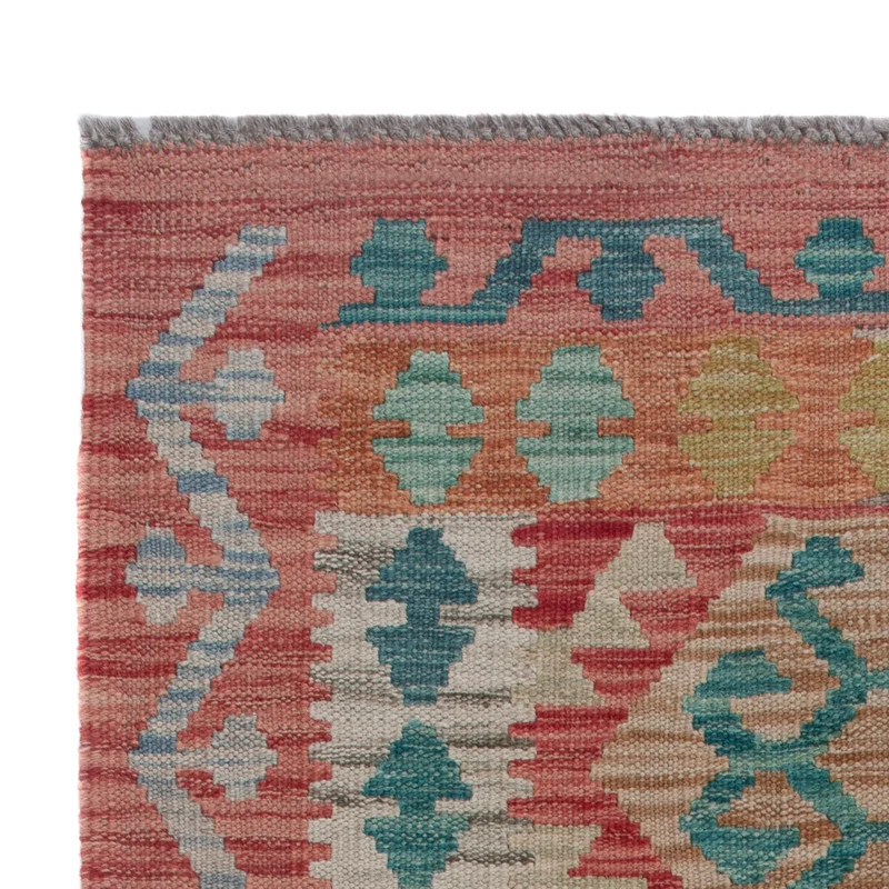 Kelim Maimene Teppich 76x125cm - mehrfarbig