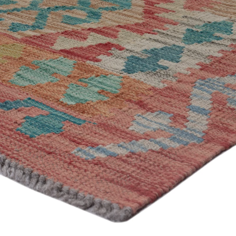 Kelim Maimene Teppich 76x125cm - mehrfarbig