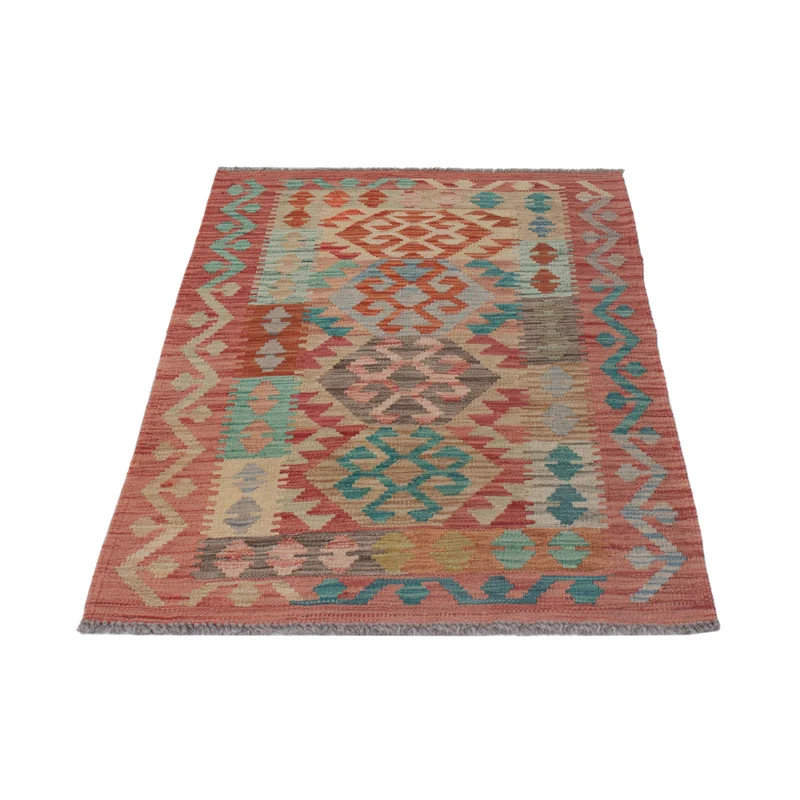 Kelim Maimene Teppich 76x125cm - mehrfarbig