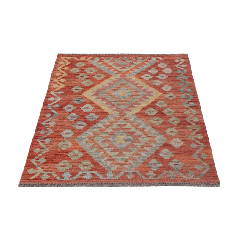 Kelim Maimene Teppich 80x123cm - mehrfarbig