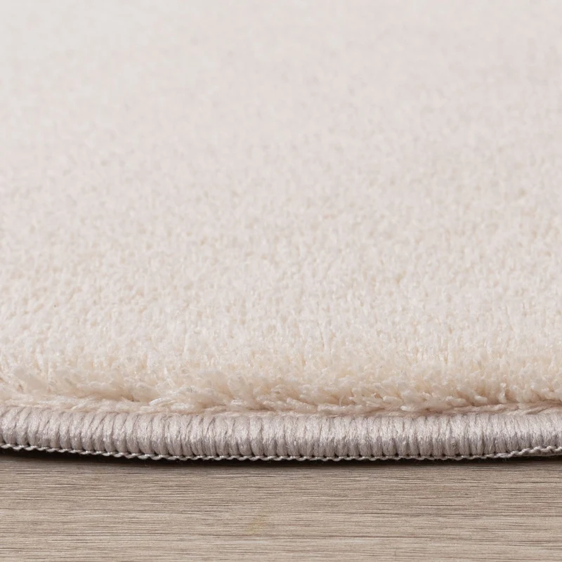 Waschbarer Teppich Rund - Vivid Beige