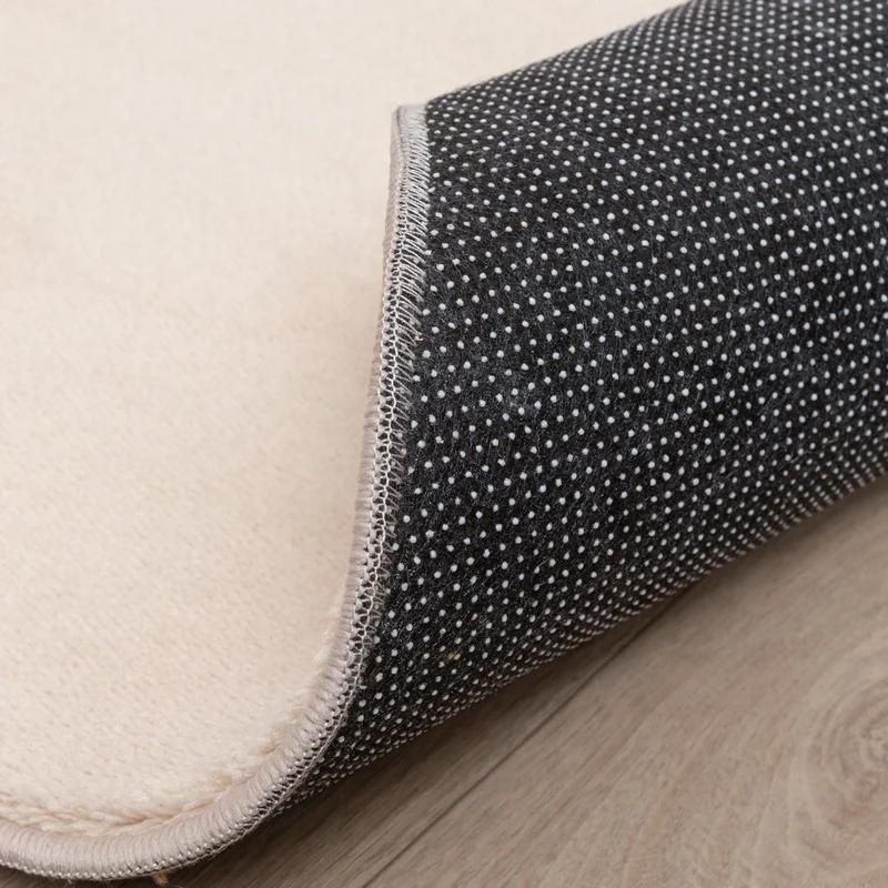 Waschbarer Teppich Rund - Vivid Beige