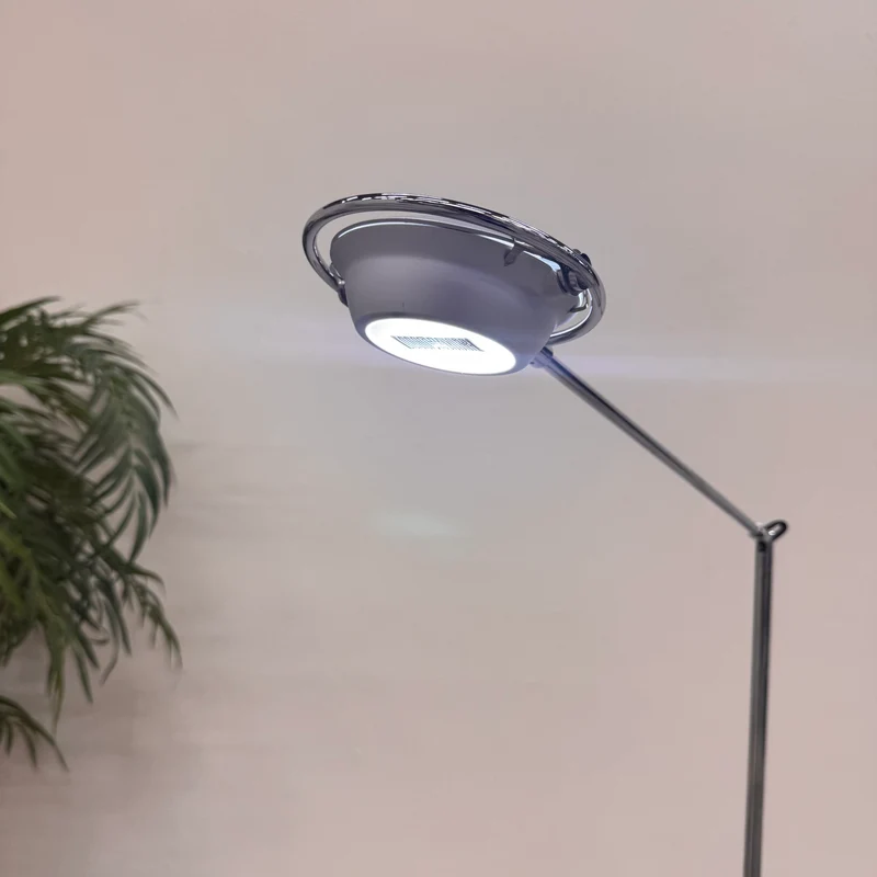 FontanaArte Nobi 3652 Stehleuchte Chrom Metis Italien Design Klassiker Stehlampe Lampe Gebraucht