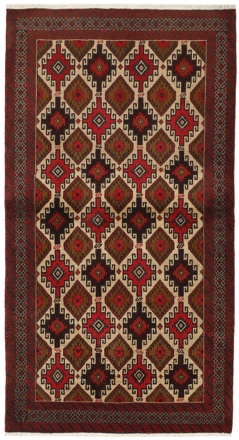 MY-RUG Teppich "Belutsch" Gul-Muster, Handgeknüpft