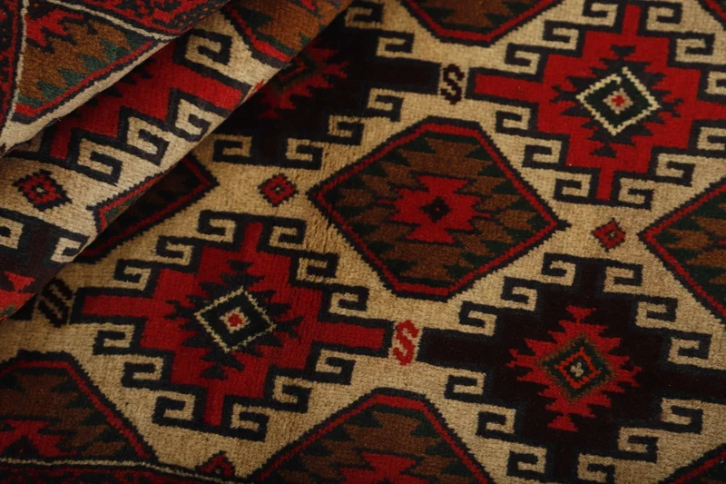 MY-RUG Teppich "Belutsch" Gul-Muster, Handgeknüpft
