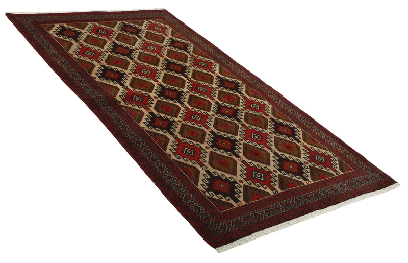 MY-RUG Teppich "Belutsch" Gul-Muster, Handgeknüpft