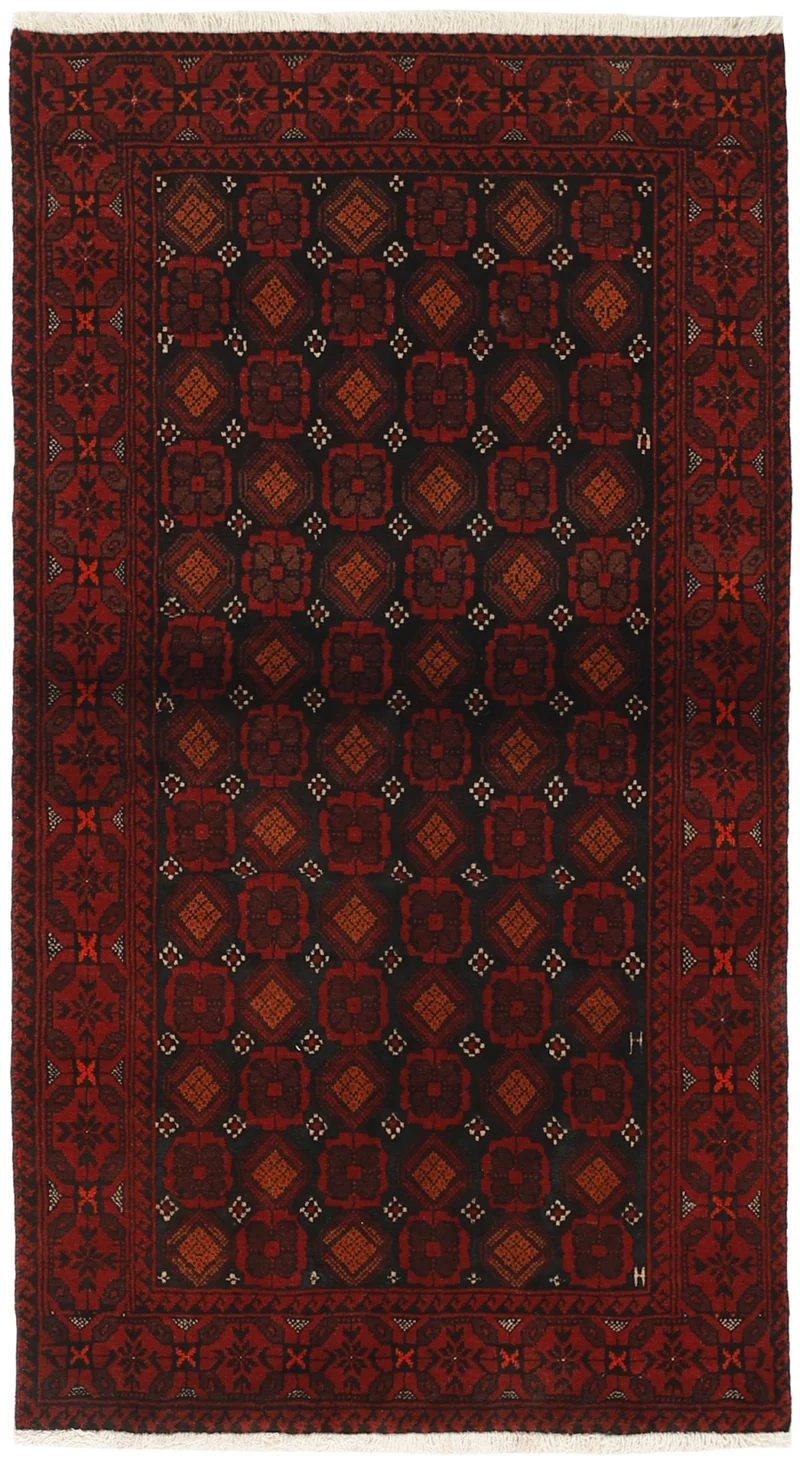 MY-RUG Teppich "Belutsch" Gul-Muster, Handgeknüpft