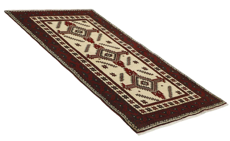 MY-RUG Teppich "Belutsch" Gul-Muster, Handgeknüpft