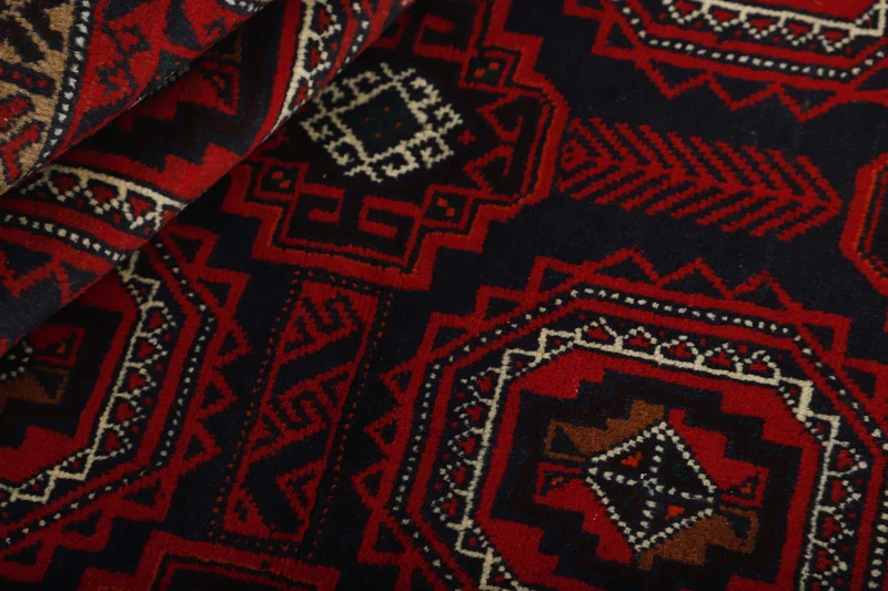 MY-RUG Teppich "Belutsch" Gul-Muster, Handgeknüpft