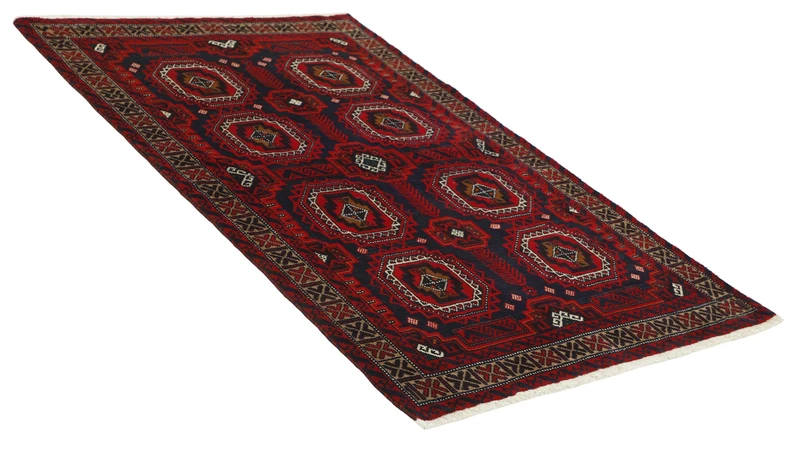 MY-RUG Teppich "Belutsch" Gul-Muster, Handgeknüpft