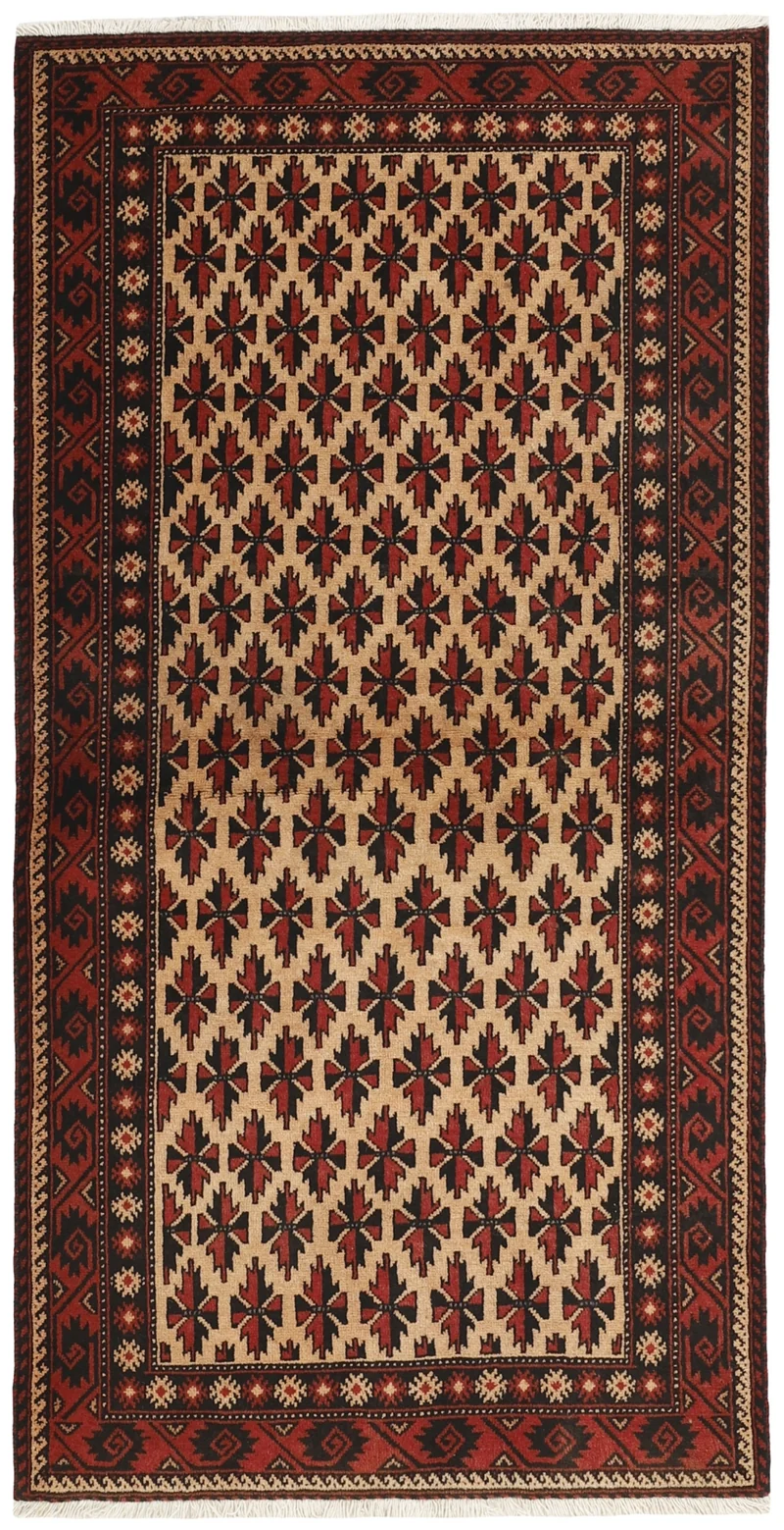 MY-RUG Teppich "Belutsch" Gul-Muster, Handgeknüpft