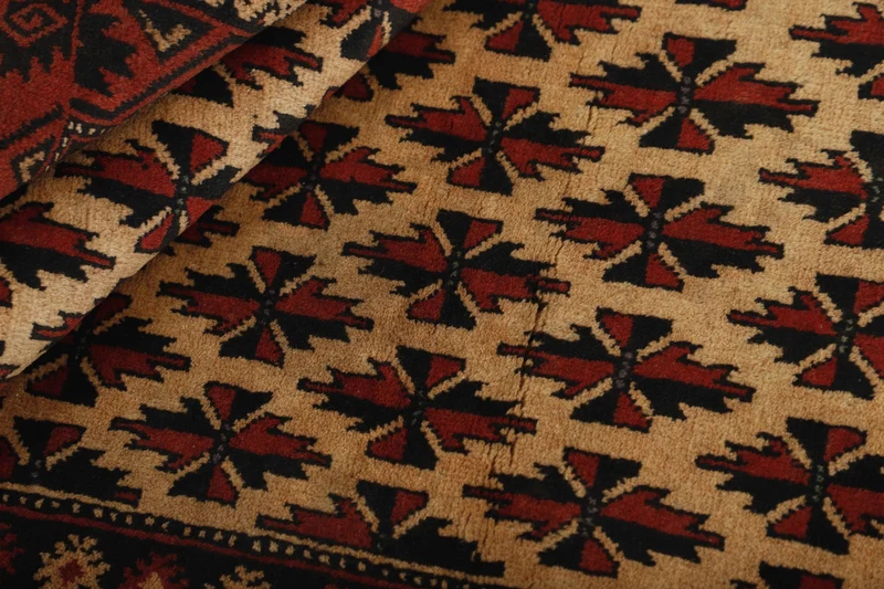 MY-RUG Teppich "Belutsch" Gul-Muster, Handgeknüpft