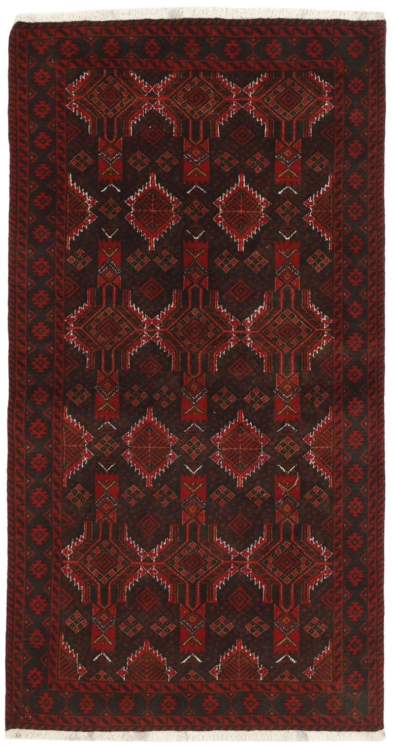 MY-RUG Teppich "Belutsch" Gul-Muster, Handgeknüpft