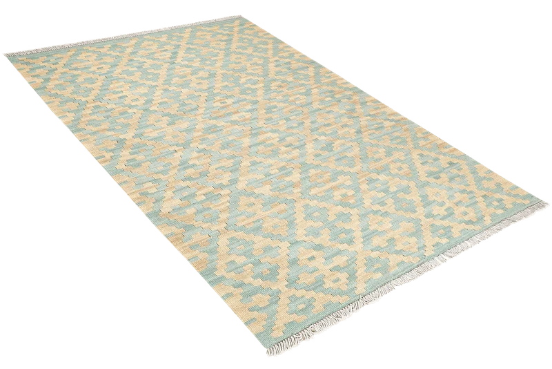 Kelim Gashgai · Handgewebt – Beige, 150x100 cm