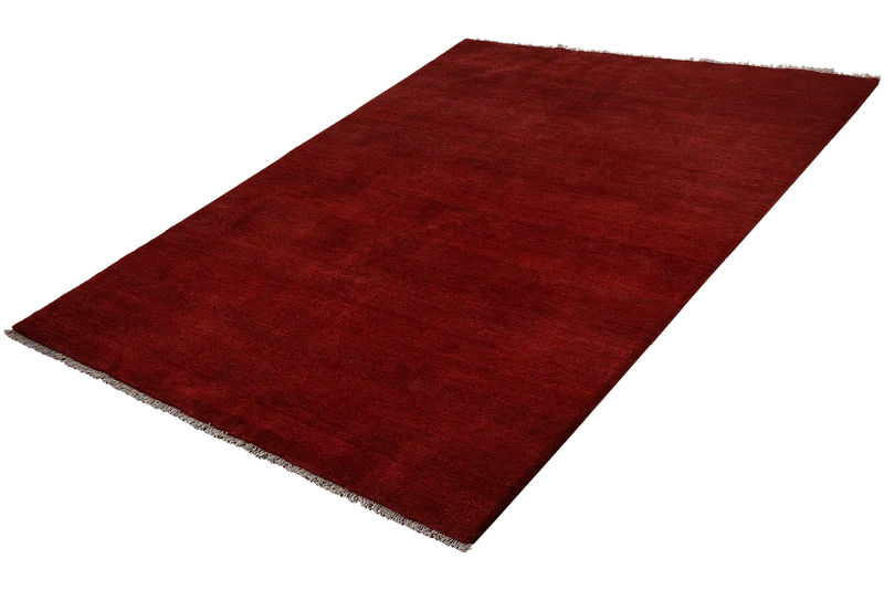 Gabbeh · Handgeknüpft – Rot, 295x201 cm