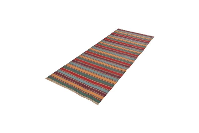 Kelim Gashgai · Handgewebt – Bunt, 190x79 cm