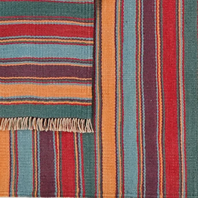 Kelim Gashgai · Handgewebt – Bunt, 190x79 cm