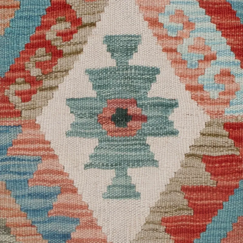 Kelim Maimene Teppich 82x128cm - mehrfarbig