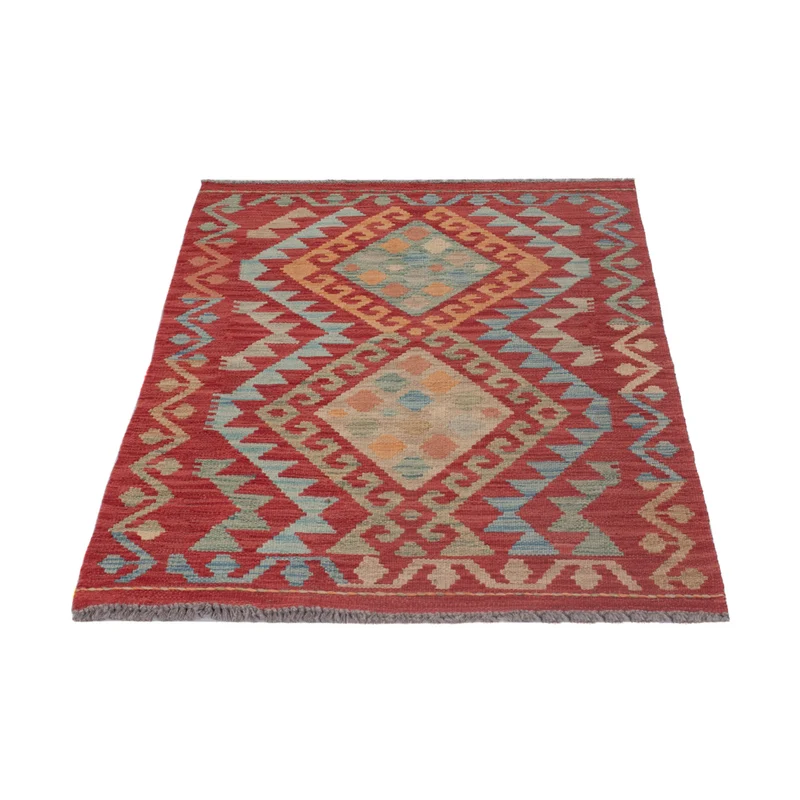 Kelim Maimene Teppich 76x122cm - mehrfarbig