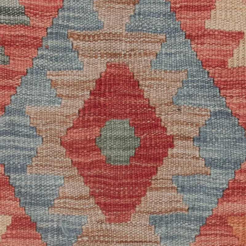 Kelim Maimene Teppich 74x125cm - mehrfarbig