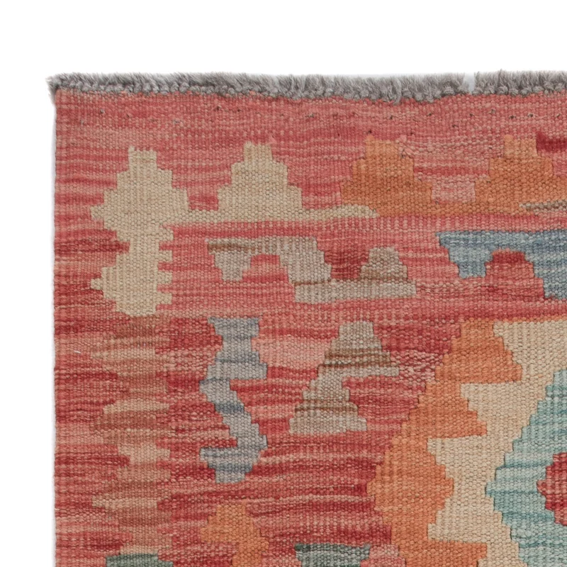 Kelim Maimene Teppich 74x125cm - mehrfarbig
