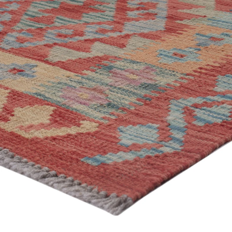 Kelim Maimene Teppich 75x122cm - mehrfarbig
