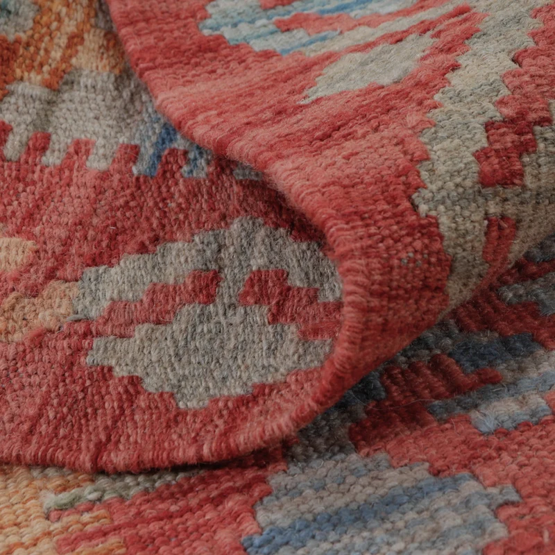 Kelim Maimene Teppich 75x122cm - mehrfarbig