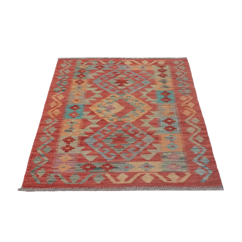 Kelim Maimene Teppich 75x122cm - mehrfarbig