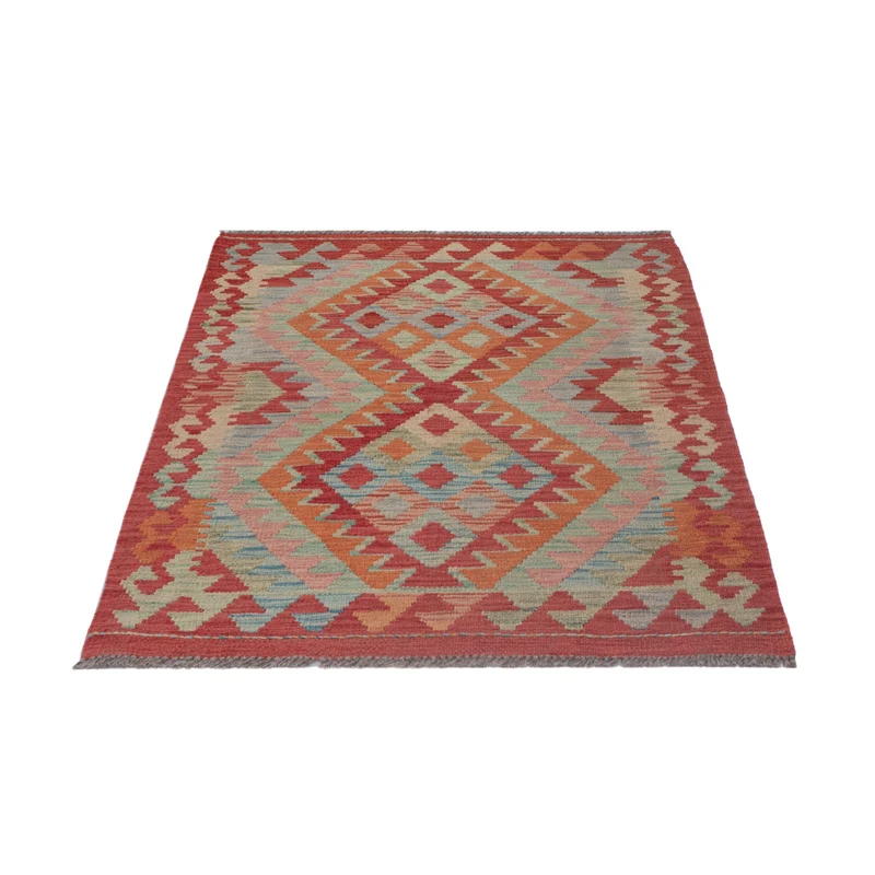 Kelim Maimene Teppich 82x120cm - mehrfarbig