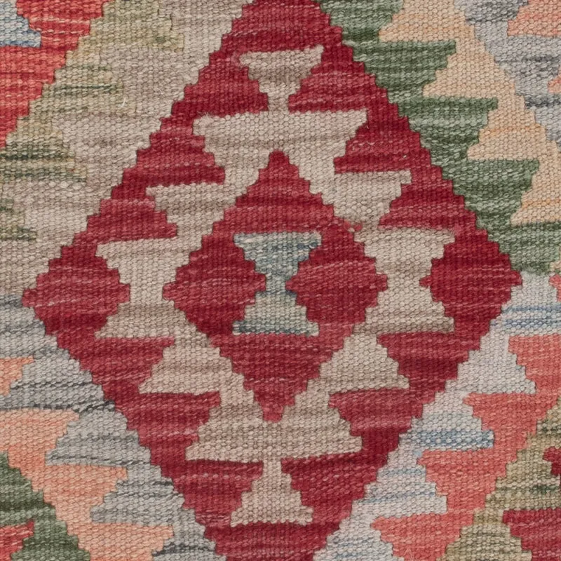 Kelim Maimene Teppich 80x122cm - mehrfarbig